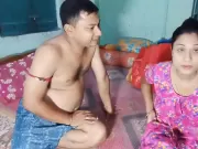 Bengali Beautiful hot girl Pinki first time sex with Step-Sister's husband