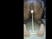 Anal Play diy dildo