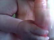 playing, dildo, masturbate, tits