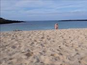 Mature British Big Tits an the Beach
