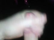 Jerking my hard cock