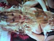11th cumshot on a cumstained shared pornmag