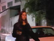 Huge natyral girl jerks me off... Cum on tits
