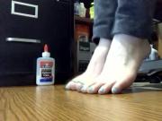 foot fetish, asian teen