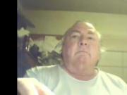 grandpa stroke on webcam