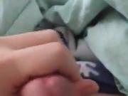wanking and cumming