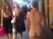 Nude Girl in Public