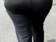 Big Phat Ass GILF In Yoga Pants