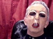 Faggot Smokes For Master