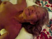 mOOshine&#039;s wife jerks, masturbates, sucks and swallows cum