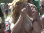 Fun at a Nudist rally 21