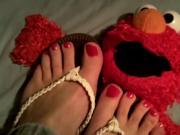 elmo flip flop play