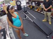 Muscular Chick Spreads Eagle For Cash! - XXX Pawn