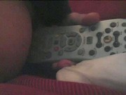 tv remote in my ass