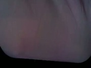 Hairy shemale playing with cock