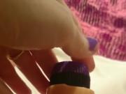 lube, vibrator, pussy = yes