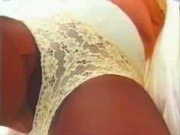Granny in Pantyhose Dildo Play