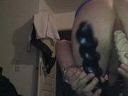 deep dildo anal vis