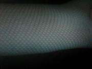 Cum in fishnets