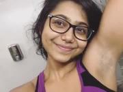 sweet DESI girl showing armpit.mp4