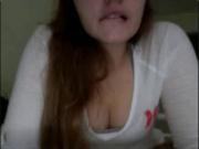 Shy brazilian babe showing boobs on cam - by GranDBastard