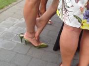 Gold Candid Legs #3 Mature Legs