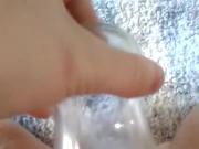 Coke bottle in pussy NG02