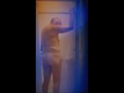 Grandpa shower spy