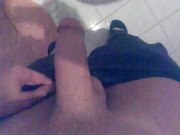Jerk my big dick and cum