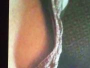Wife cleavage up close