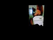 Brittney Ihrig on a toilet cum tribute