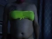 Neon hot panty body