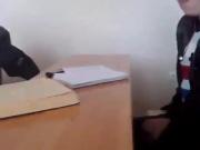 Wanking in the class