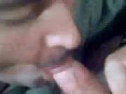 Up close of me sucking a cock