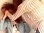 An Ossetian girl punishes a girlfriend for cheating