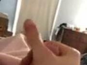 Edging myself in bed