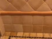 Cumming in the shower at the spa