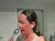 French MILF - In shower after sucking hubby cock