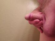 PhxRed Small Penis Tiny White 4.25 inch Cock masturbating