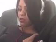 Woman Gets Fingerbanged On Plane