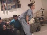 Nurse farting on her patient