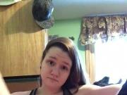 pretty teen masturbates
