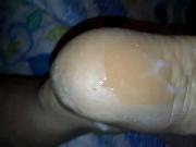 Rough soles wife mature. ready to get to cum