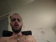 Pierced fagboy wanking Part 2