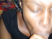 Black teen no cum swallow