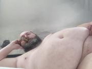 Bicigarguy w Cigar and Jerking Off