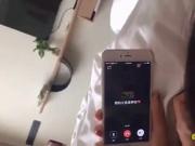 Chinese cheating while bf on phone