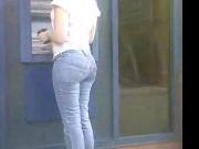 Sexy woman in jeans