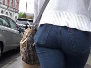 Candid Levis jeans ass compilation