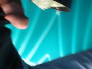 Cumming at work